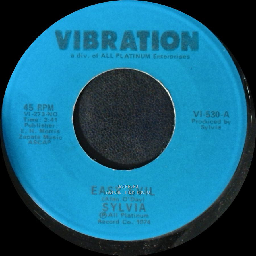 Sylvia - Easy Evil / Give It Up In Vain side A