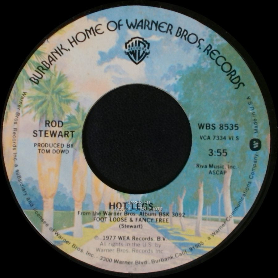 Rod Stewart - Hot Legs / You're Insane side A