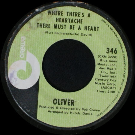 Oliver - Where There's A Heartache There Must Be A Heart / I Can Remember side A