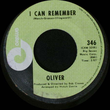 Oliver - Where There's A Heartache There Must Be A Heart / I Can Remember side B