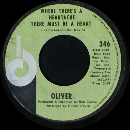 Oliver - Where There's A Heartache There Must Be A Heart / I Can Remember side A