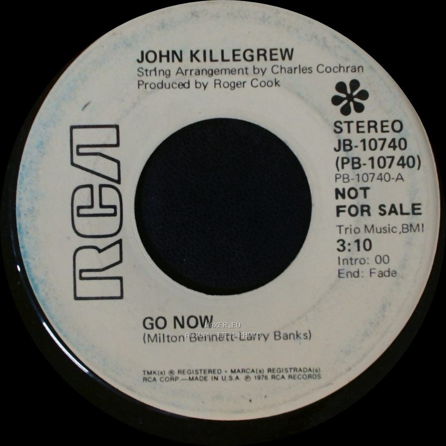 John Killegrew - It's So Easy Telling Lies / Go Now side B