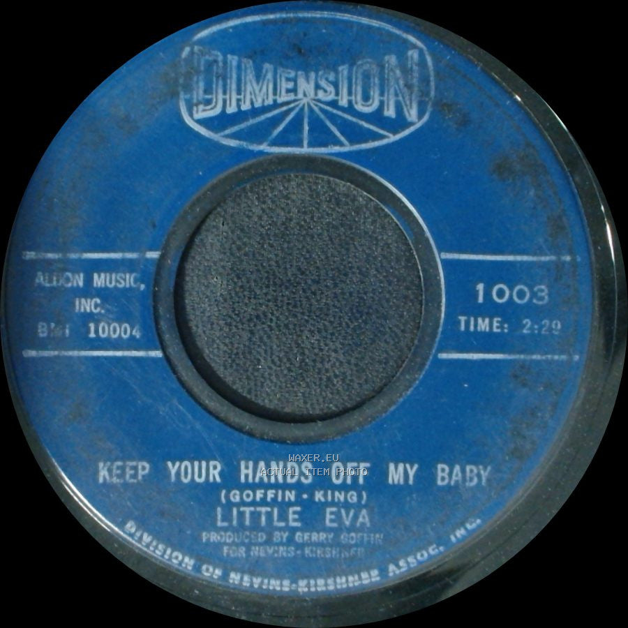 Little Eva - Where Do I Go? / Keep Your Hands Off My Baby side B
