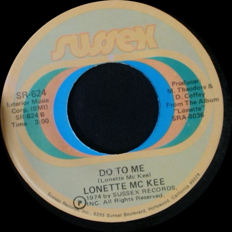 Lonette Mc Kee - Save It (Don't Give It Away) / Do To Me side B