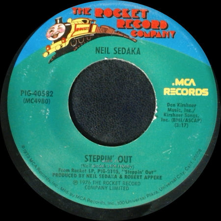 Neil Sedaka - Steppin' Out / I Let You Walk Away side A