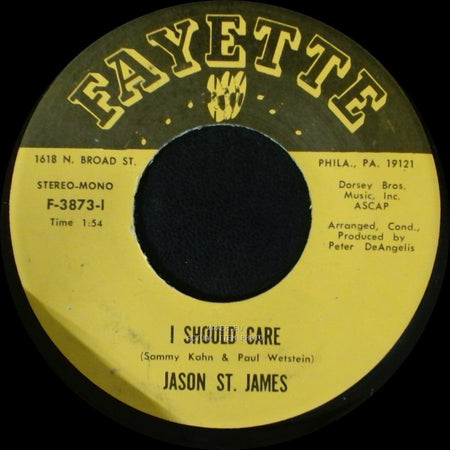 Jason St. James - A Million To One / I Should Care side B