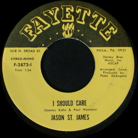 Jason St. James - I Should Care / A Million To One side A