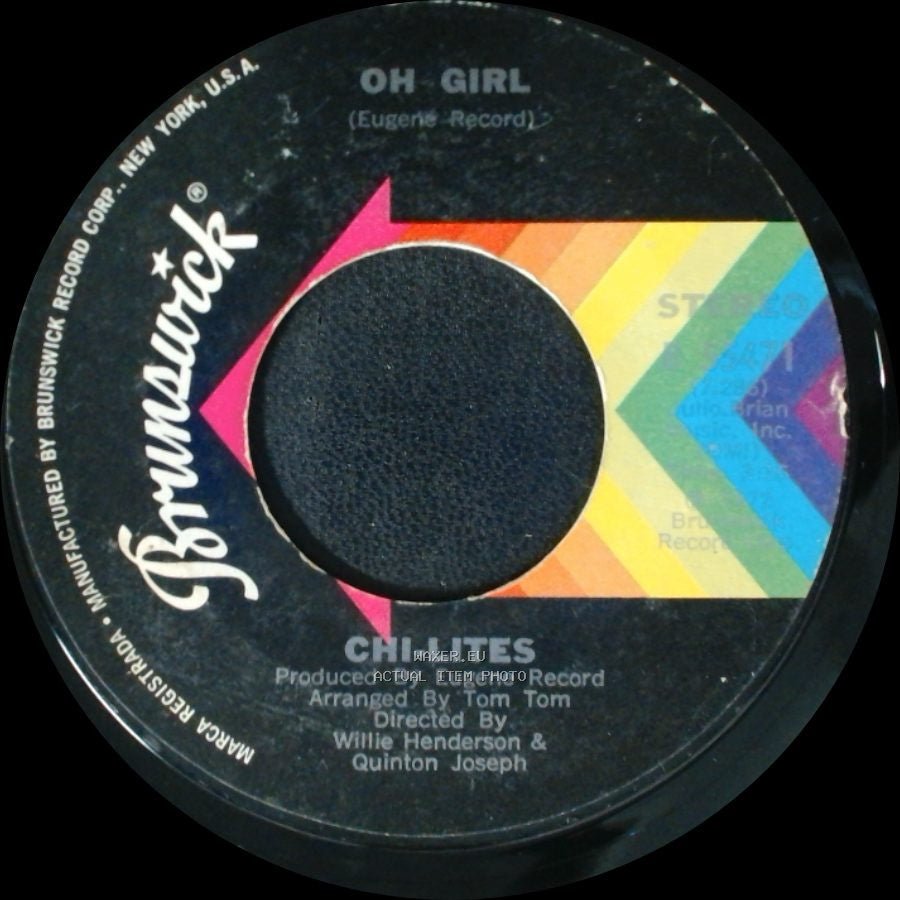 Chi-Lites - Oh Girl / Being In Love side A