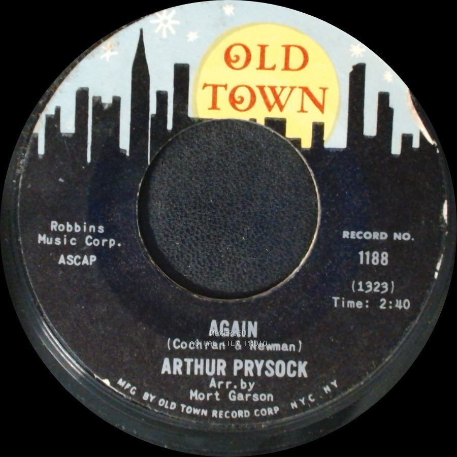 Arthur Prysock - I Got The Blues So Bad / Again side B