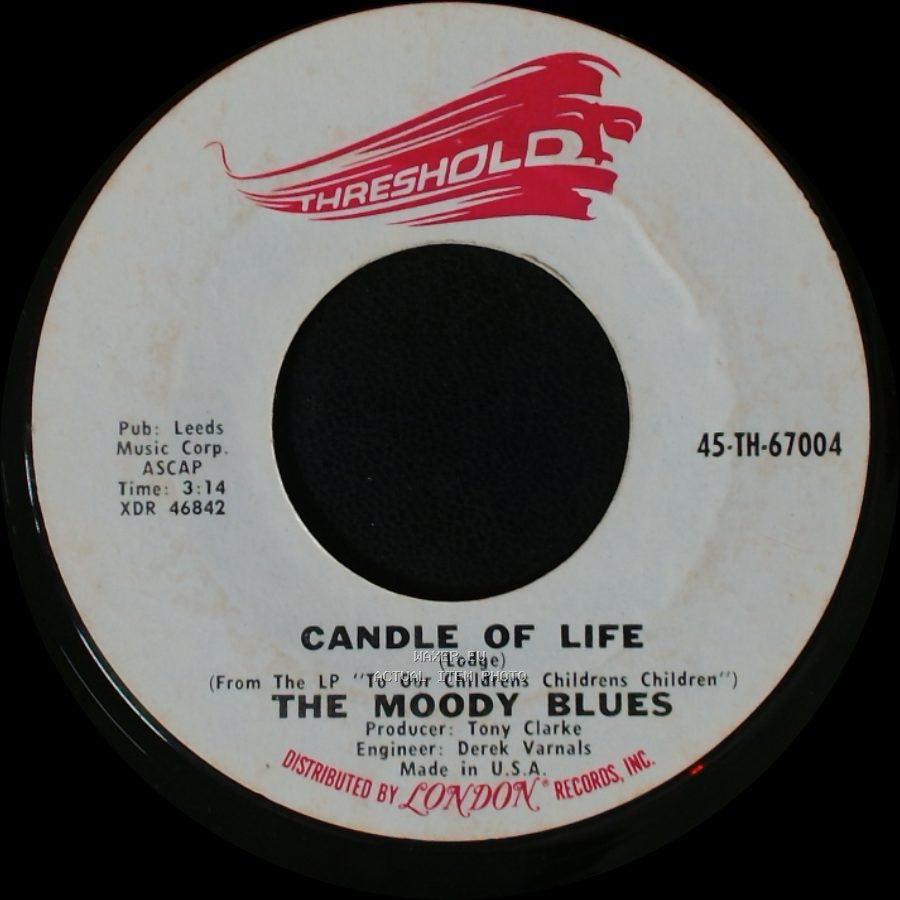 The Moody Blues - Candle Of Life / Question side A