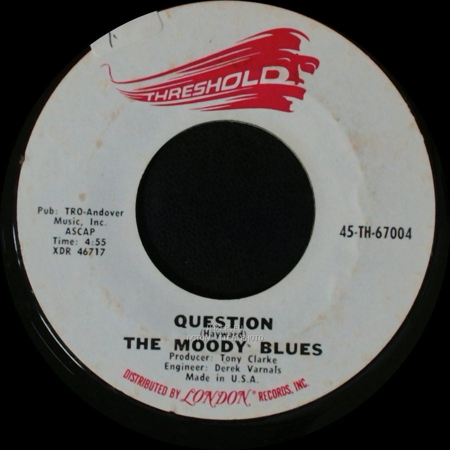 The Moody Blues - Candle Of Life / Question side B