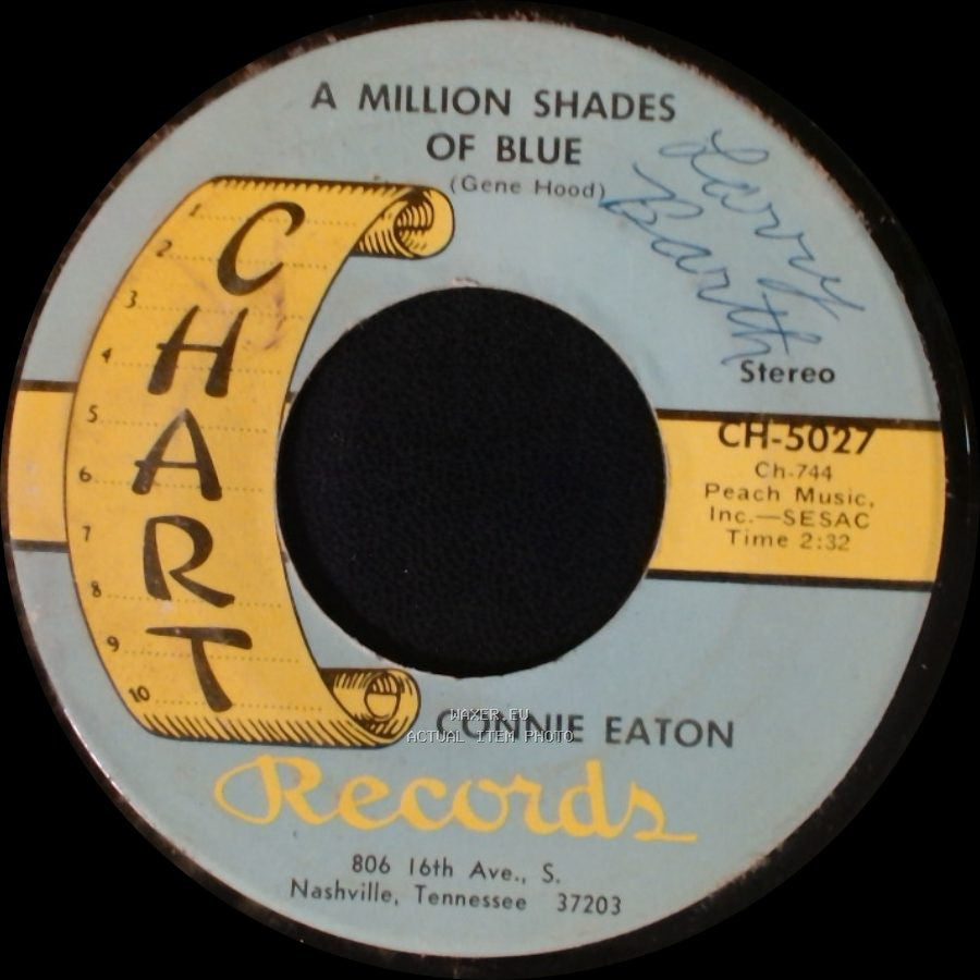 Connie Eaton - A Million Shades Of Blue / I've Got Life To Live (Liz Anderson) side A