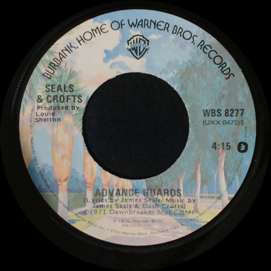 Seals & Crofts - Baby, I'll Give It To You / Advance Guards side B