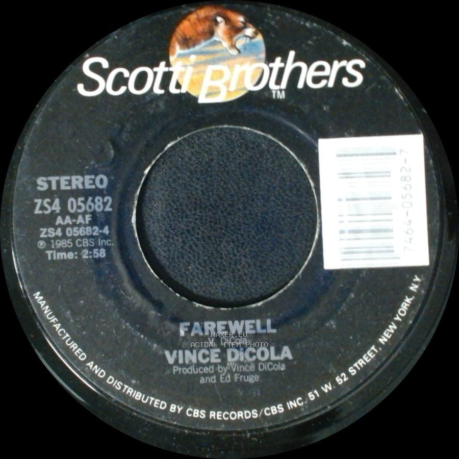 Vince Dicola / James Brown - Farewell / Living In America side A