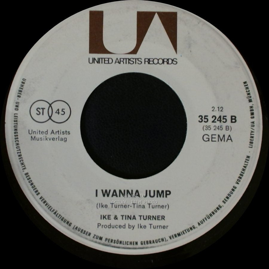Ike & Tina Turner - I Wanna Jump / Ooh Poo Pah Doo side A