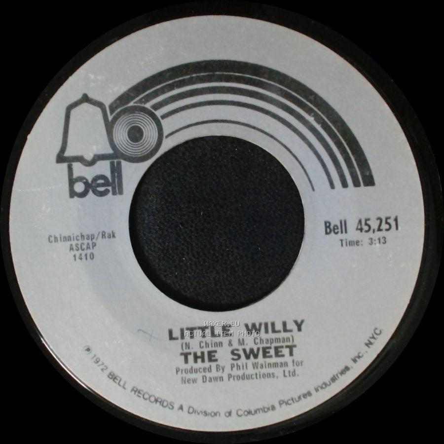 The Sweet - Man From Mecca / Little Willy side B