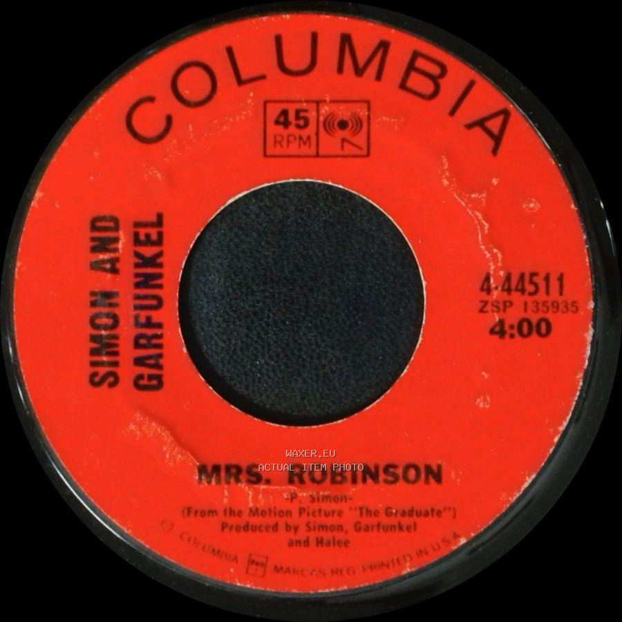 Simon And Garfunkel - Old Friends / Bookends / Mrs. Robinson side B