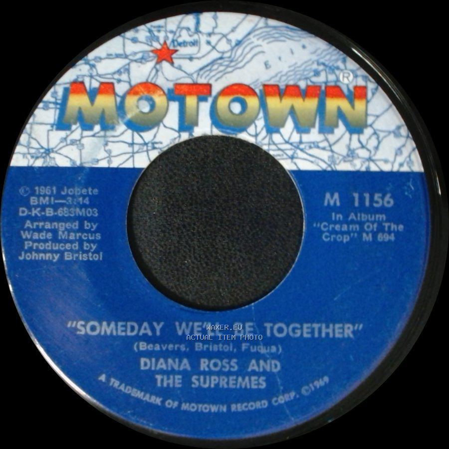 Diana Ross And The Supremes - He's My Sunny Boy / Someday We'll Be Together side B
