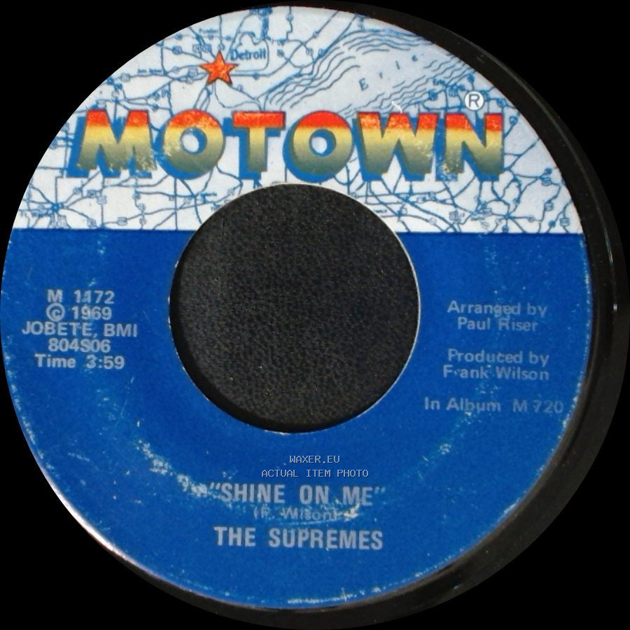 The Supremes - Shine On Me / Stoned Love side A