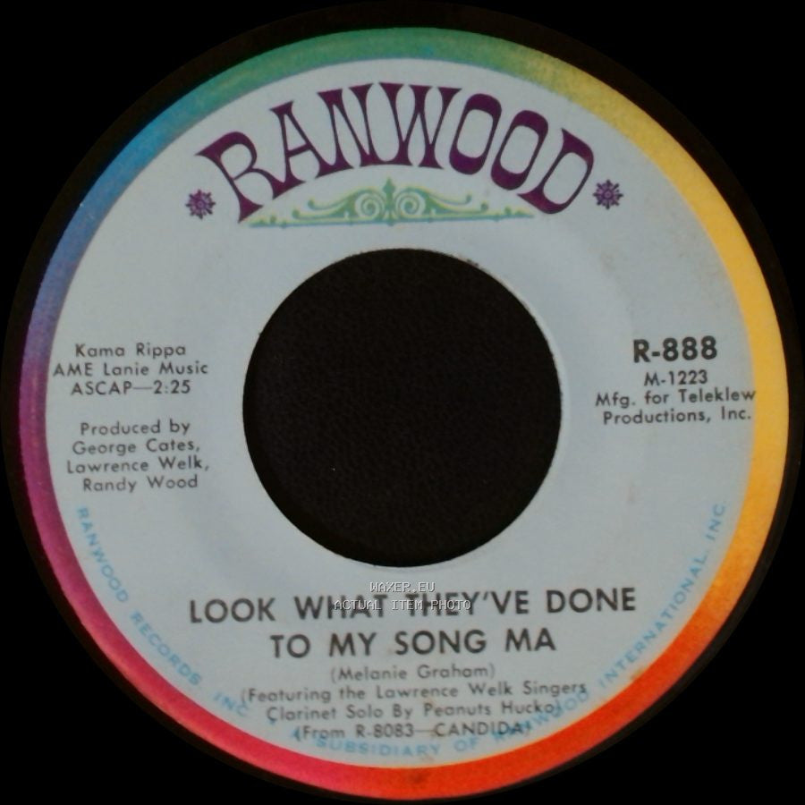 Lawrence Welk - Candida / Look What They've Done To My Song Ma side B