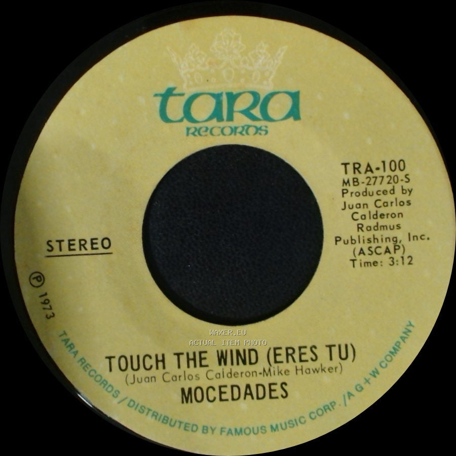Mocedades - Touch The Wind (Eres Tu) / Eres Tu (Touch The Wind) side A