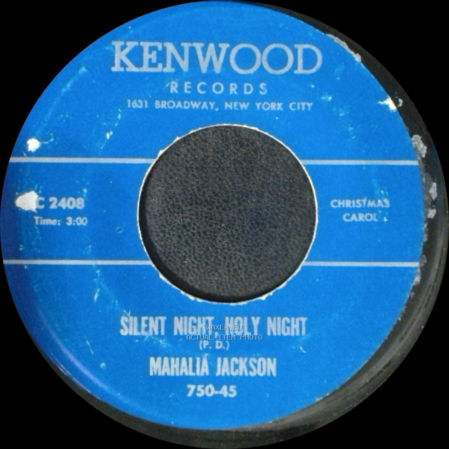 Mahalia Jackson - Lord's Prayer / Silent Night, Holy Night side B