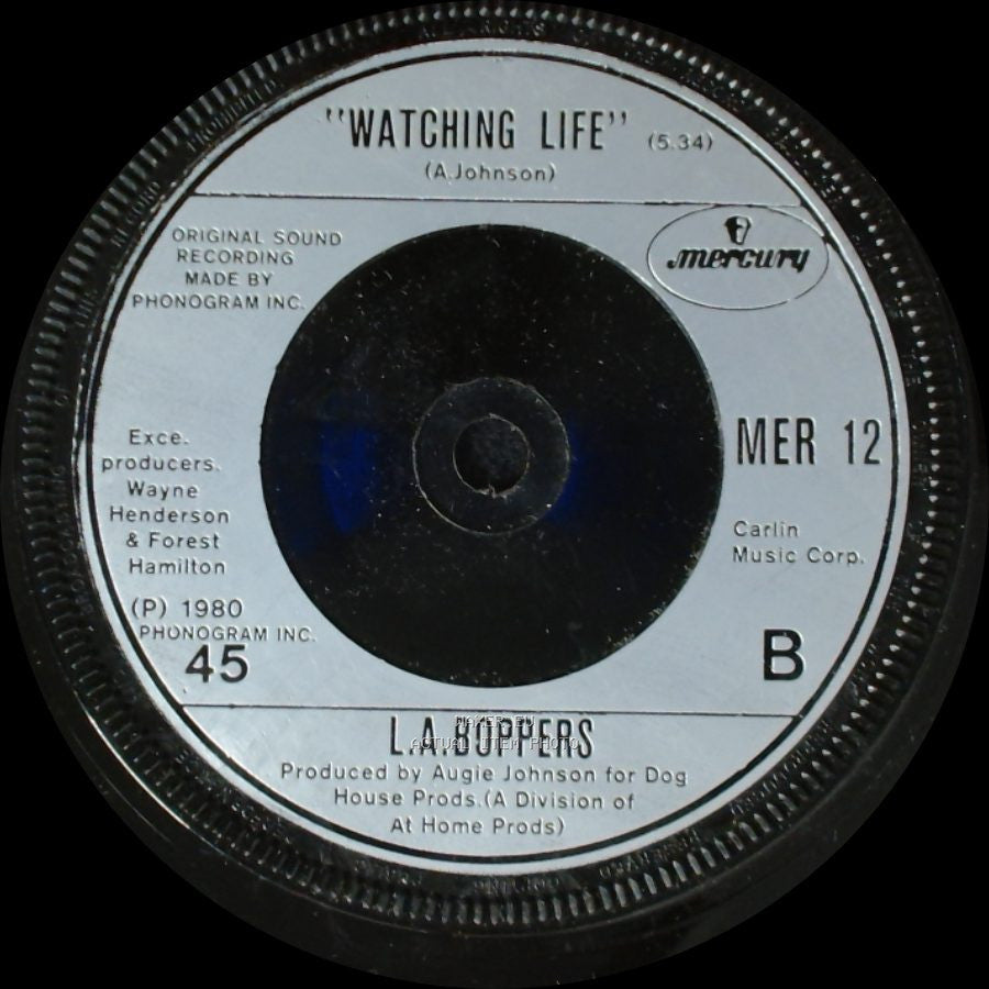 L.A. Boppers - Watching Life / Is This The Best (Bop-Doo-Wah) side A