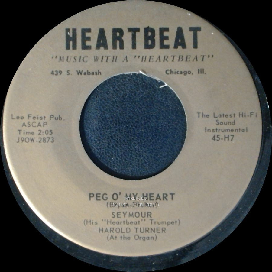 Seymour - Tea For Two / Peg O' My Heart side B