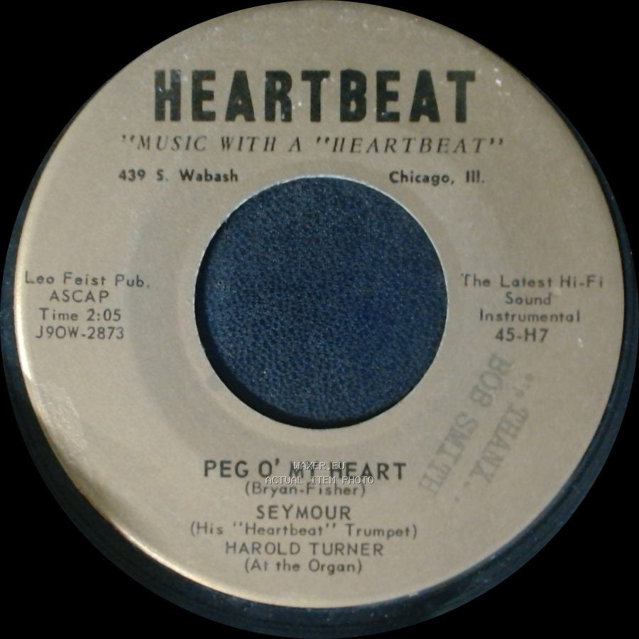 Seymour - Tea For Two / Peg O' My Heart side B