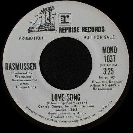 Rasmussen - Love Song / Love Song side A