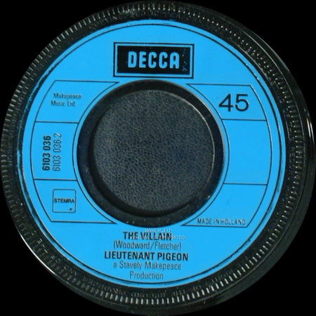 Lieutenant Pigeon - The Villain / Mouldy Old Dough side B