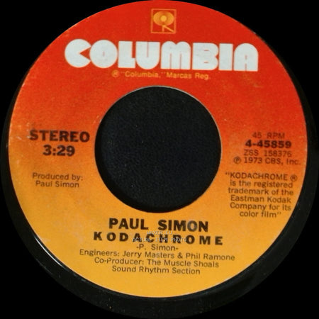 Paul Simon - Kodachrome / Tenderness side A