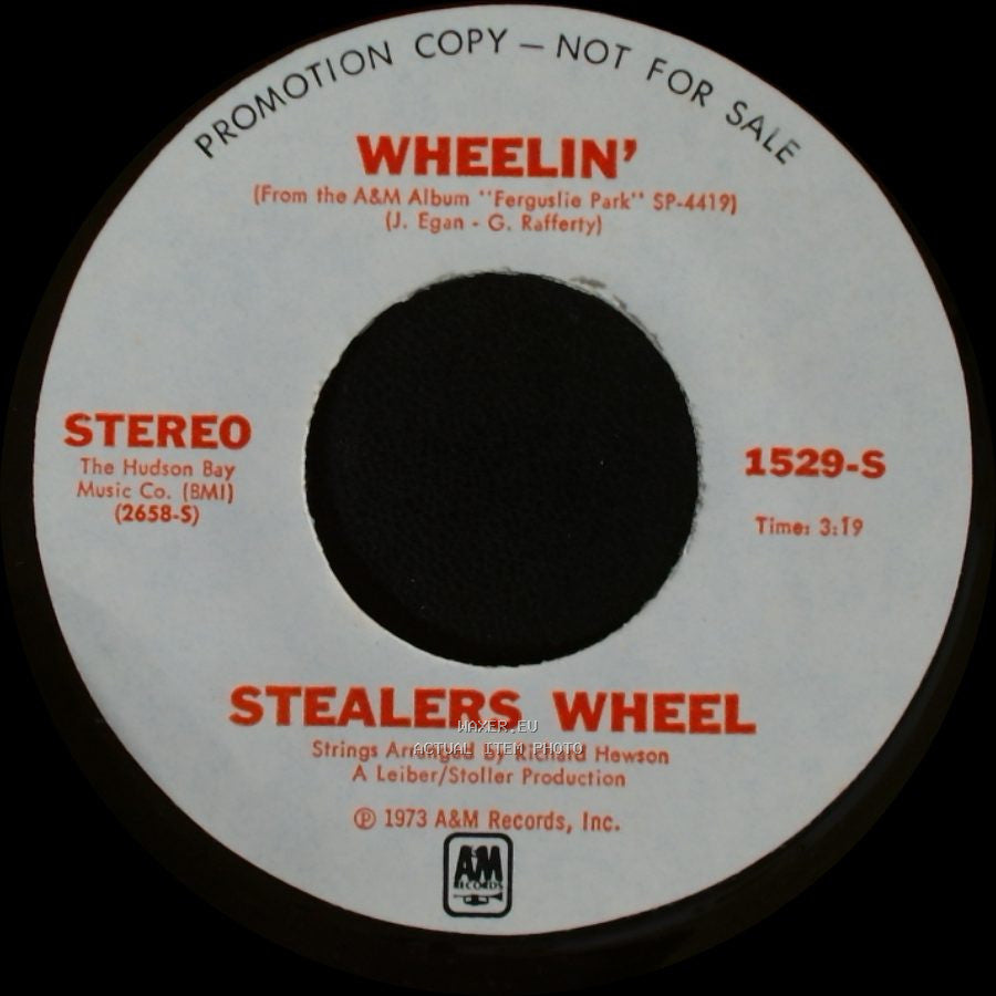 Stealers Wheel - You Put Something Better Inside Of Me / Wheelin' side A