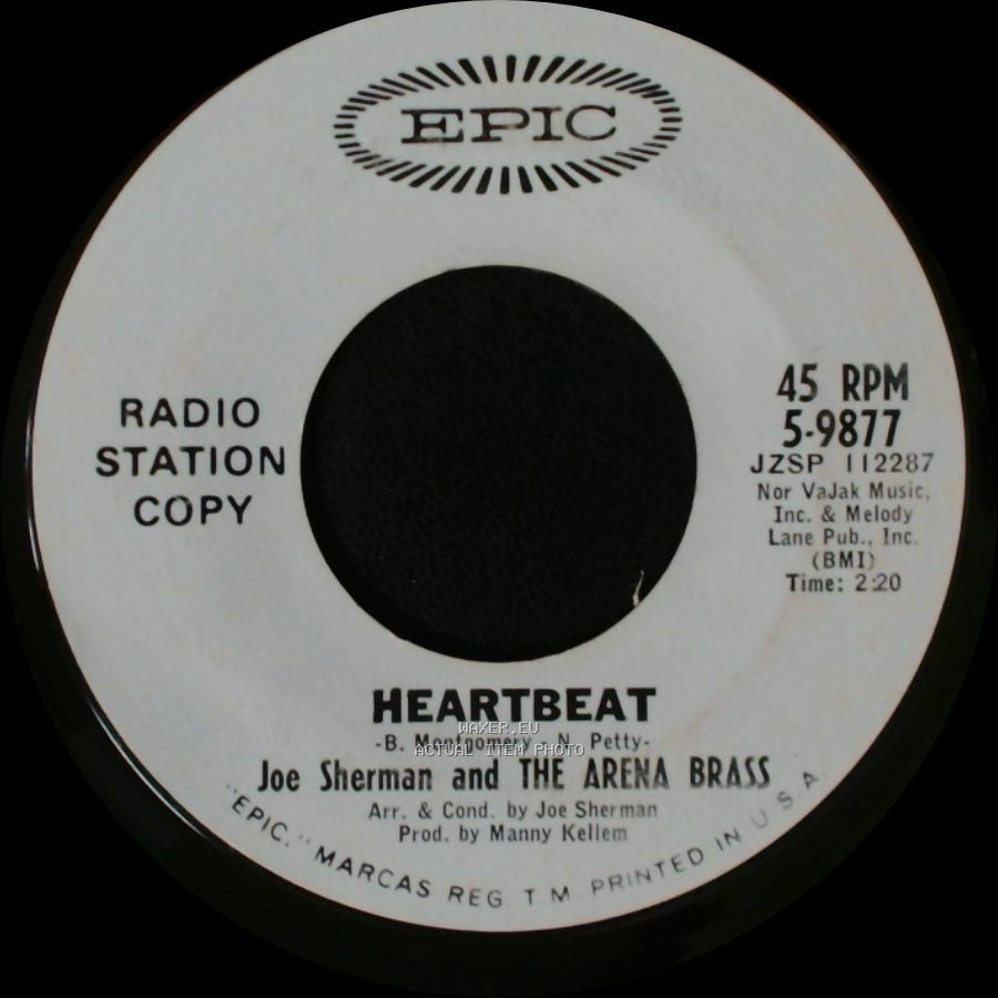 Joe Sherman And The Arena Brass - Feeling Good / Heartbeat side B