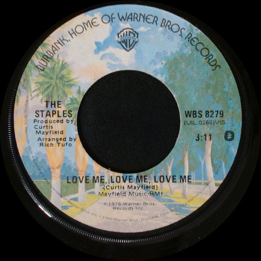 The Staples - Love Me, Love Me, Love Me / Pass It On side A