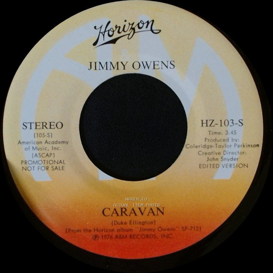 Jimmy Owens - Caravan / Caravan side B