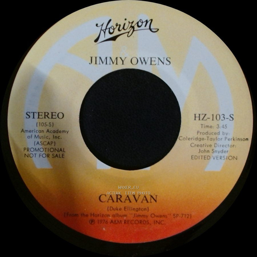 Jimmy Owens - Caravan / Caravan side A