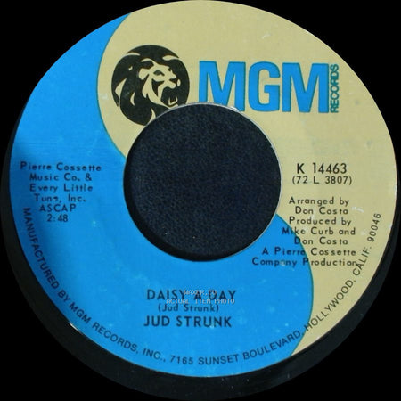 Jud Strunk - The Searchers / Daisy A Day side B