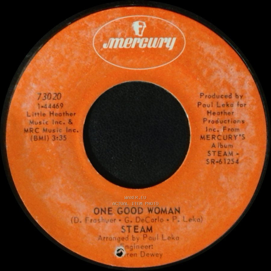 Steam - One Good Woman / I've Gotta Make You Love Me side B