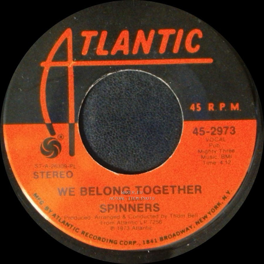 Spinners - We Belong Together / Ghetto Child side A