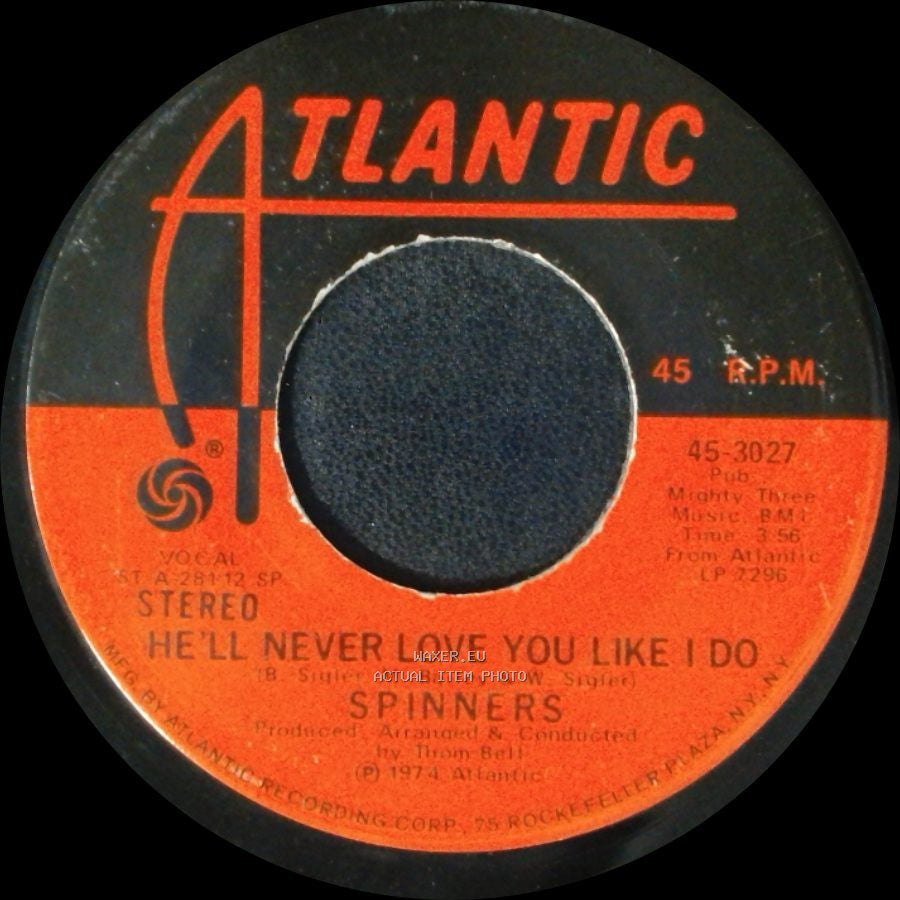 Spinners - I'm Coming Home / He'll Never Love You Like I Do side B