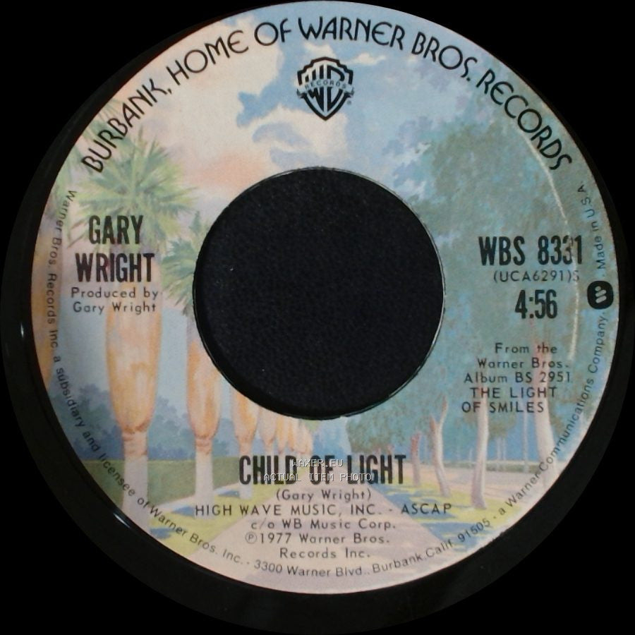 Gary Wright - Child Of Light / Phantom Writer side B