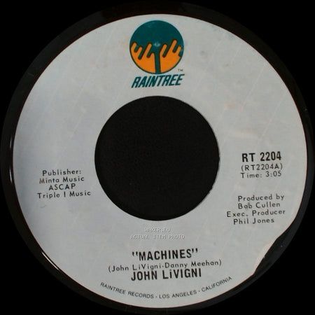 John Livigni - Driving Back To You / Machines side B