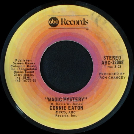Connie Eaton - Magic Mystery / If I Knew Enough To Come Out Of The Rain side A