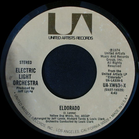 Electric Light Orchestra - Eldorado / Boy Blue side A