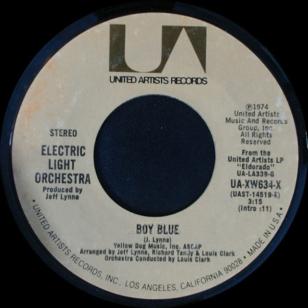 Electric Light Orchestra - Eldorado / Boy Blue side B