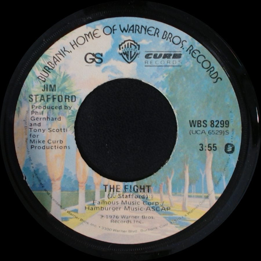 Jim Stafford - The Fight / Turn Loose Of My Leg side A