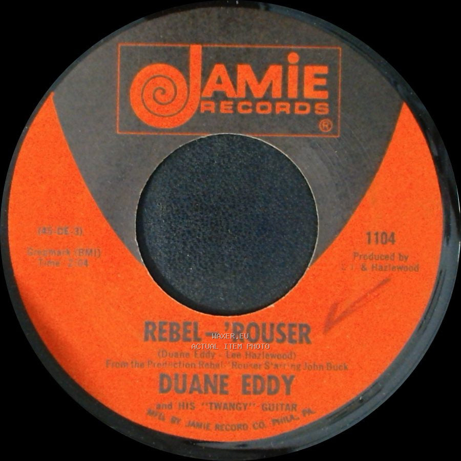 Duane Eddy - Stalkin' / Rebel - 'rouser side B