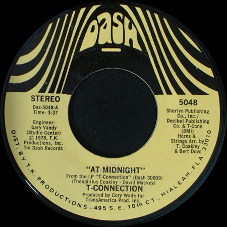 T-Connection - At Midnight / Playin' Games side A