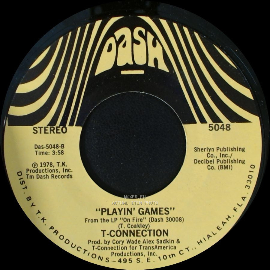 T-Connection - At Midnight / Playin' Games side B